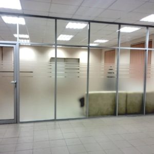 Внутренний алюминиевый витраж GFV8554